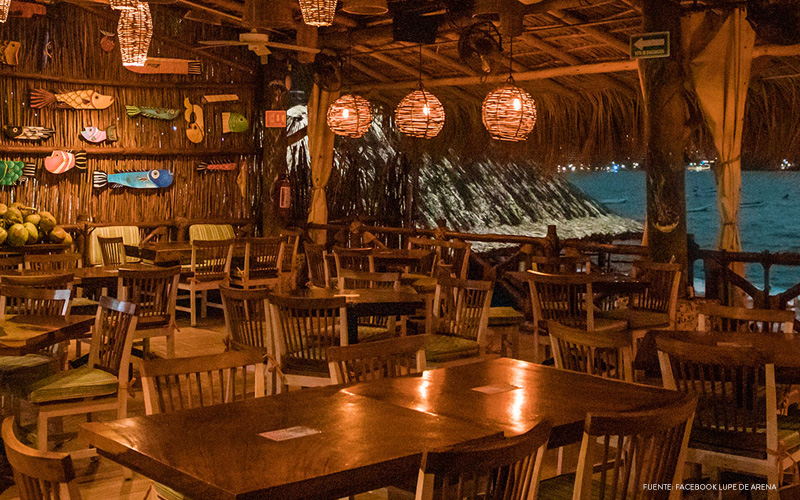 restaurante lupe de arena en acapulco
