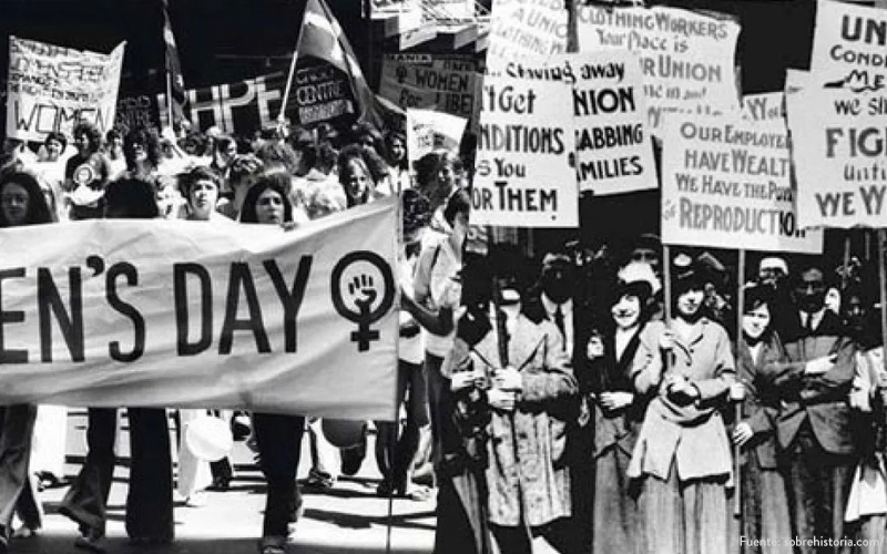 historia del dia internacional de la mujer