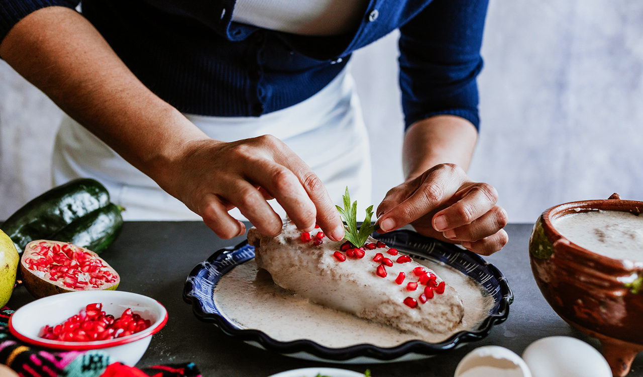 Chile en Nogada Ingredientes y Origen